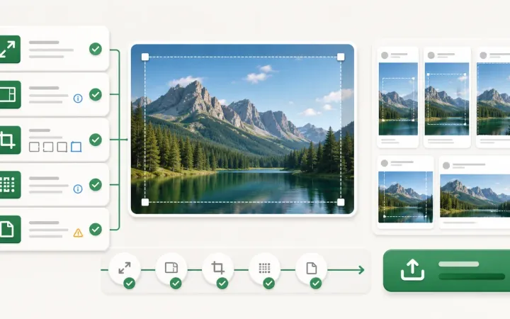 How to Check Image Size, Aspect Ratio and Social Media Crop Before You Post