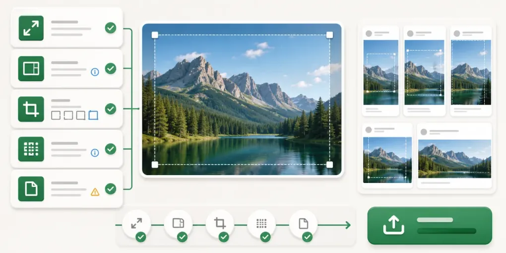 How to Check Image Size, Aspect Ratio and Social Media Crop Before You Post